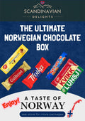 The Ultimate Norwegian Chocolate Box, melkesjokolade, kvikk lunsj +++ incl free international shipping!