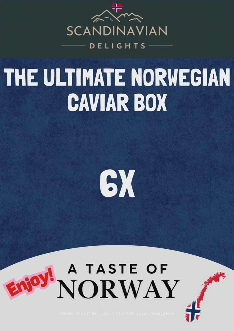 6 x 185g Mills Kaviar Tubes – Authentic Norwegian Cod Roe Spread INCL FREE int shipping