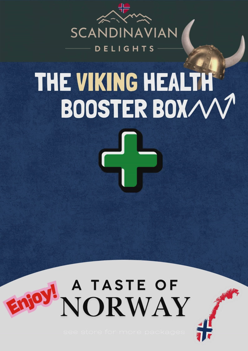 Viking Health Booster Box: 2x Omega-3 Capsules, 2x Cod Liver Oil – Norwegian Wellness INC Free int shipping
