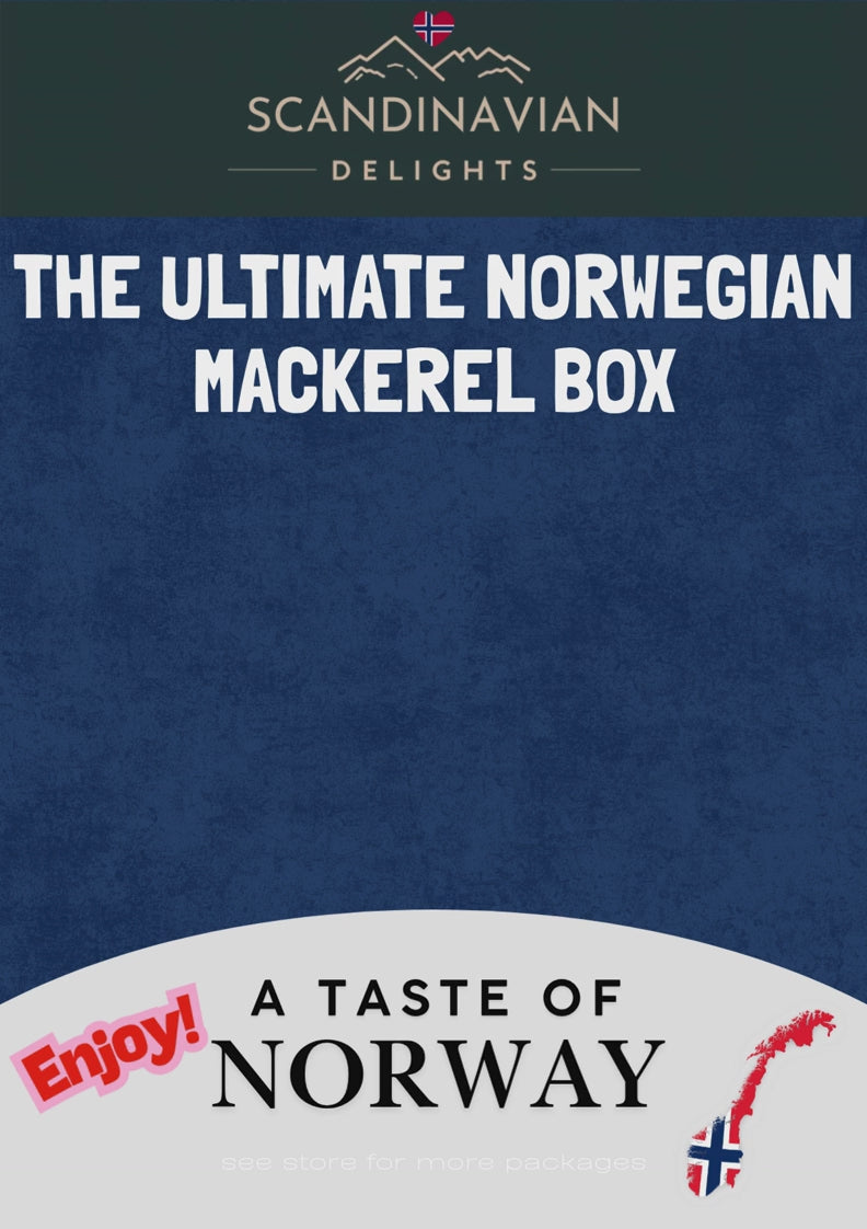 The Ultimate Norwegian Mackerel Box 4x 170g - incl FREE int shipping